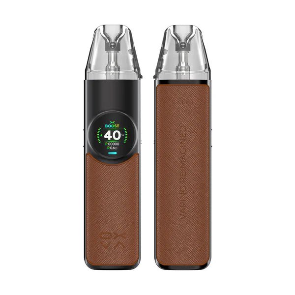OXVA Nexlim Kit featuring sleek vape device with mouthpiece, adjustable airflow, and user-friendly design for vaping enthusiasts.