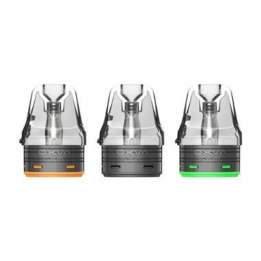 OXVA Nexlim replacement pods, 4ml capacity, designed for easy refilling and compatible with OXVA Devices and Coils vaping kits.