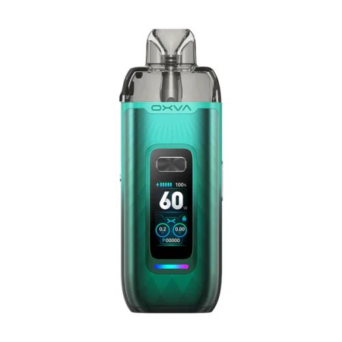 OXVA Vprime DTL/MTL Pod Kit with sleek design and replaceable pods, compatible with various vaping styles from OXVA Devices and Coils