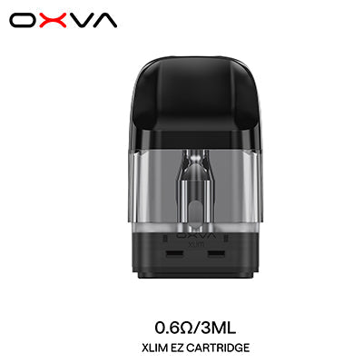 OXVA Xlim EZ cartridge replacement pod compatible with current models, showing the sleek pod design for vaping devices.