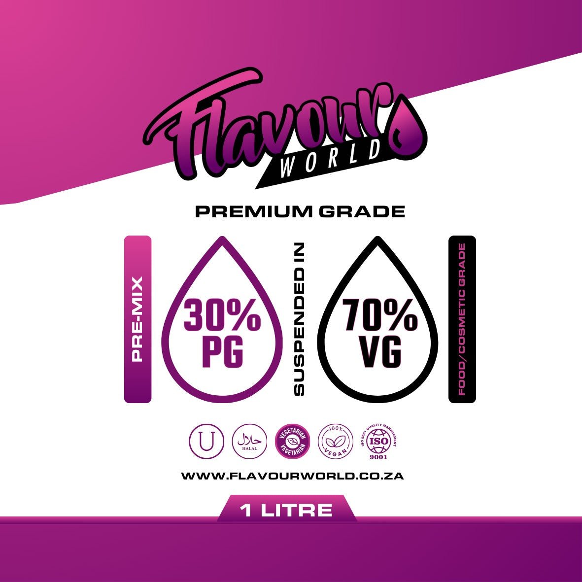 Pre Steep Multipurpose Blend 70 VG 30 PG DIY e-liquid base from PG, VG & Premixed Eliquid Base for vaping and DIY e-juice making.