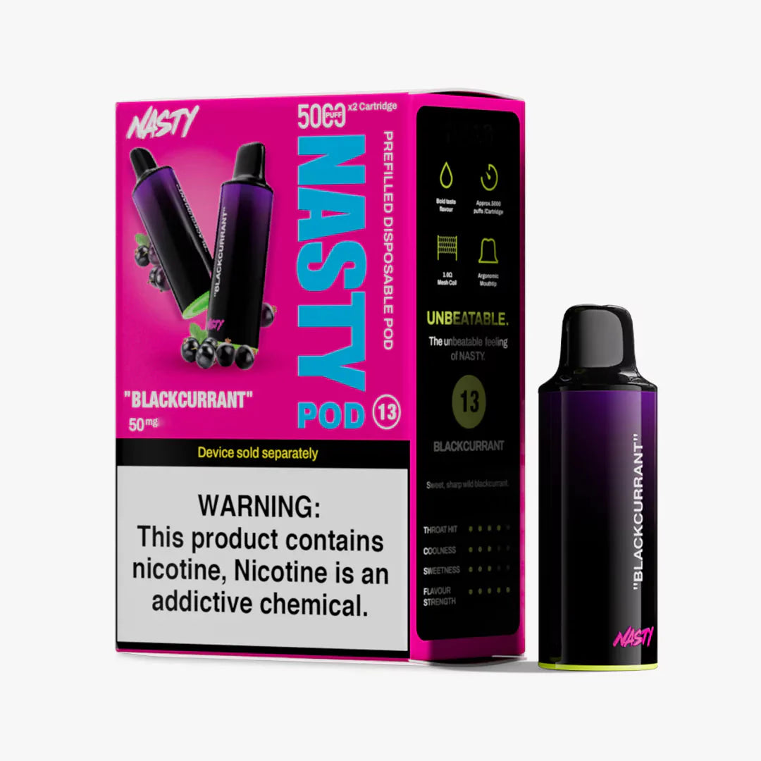 Nasty PX10 Pod - Blackcurrant