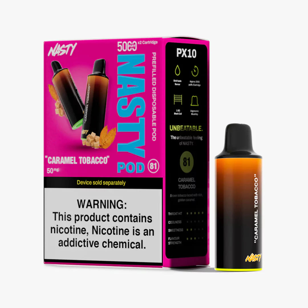 Nasty PX10 Pod - Caramel Tobacco