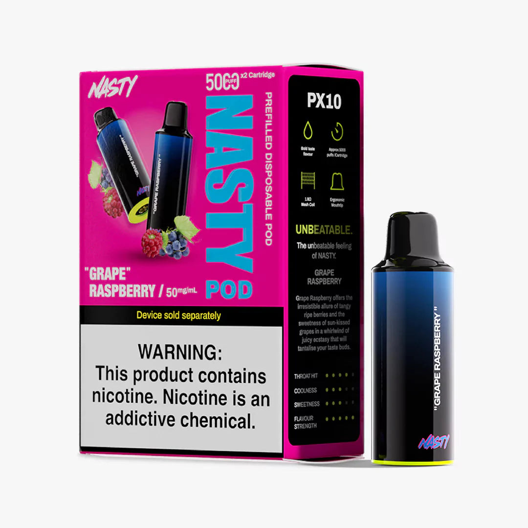 Nasty PX10 Pod - Grape Raspberry 5%