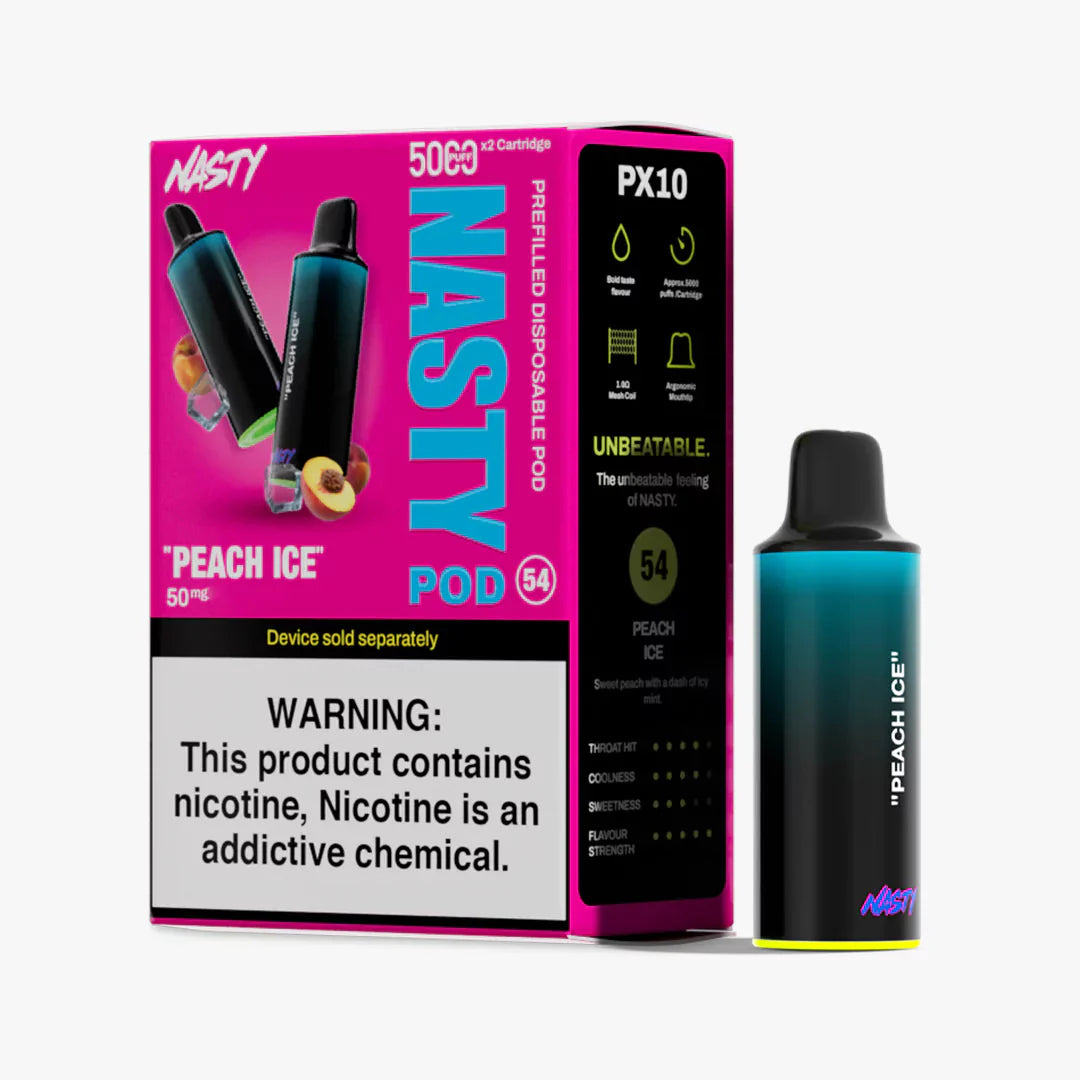 Nasty PX10 Pod - Peach Ice 5%