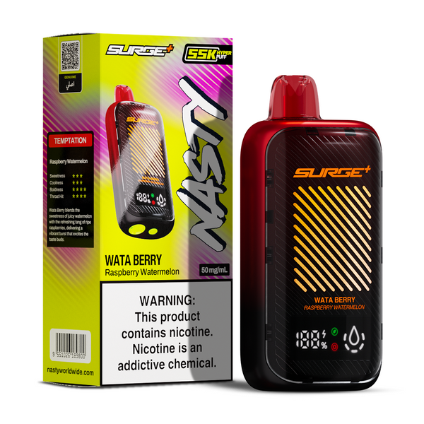 Nasty Surge 55k - Raspberry Watermelon 5%
