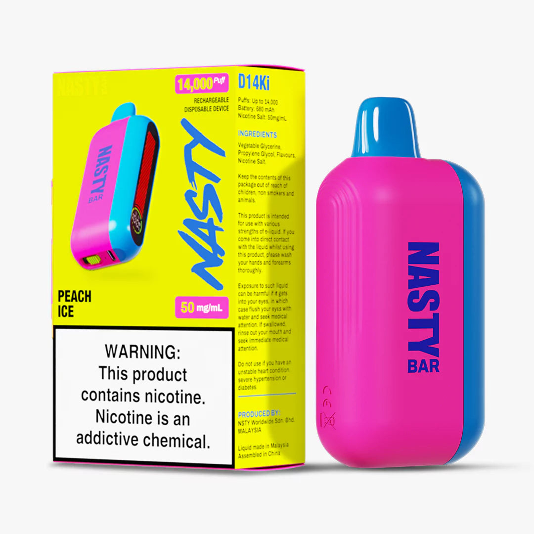 Nasty 14k - Peach Ice 5%