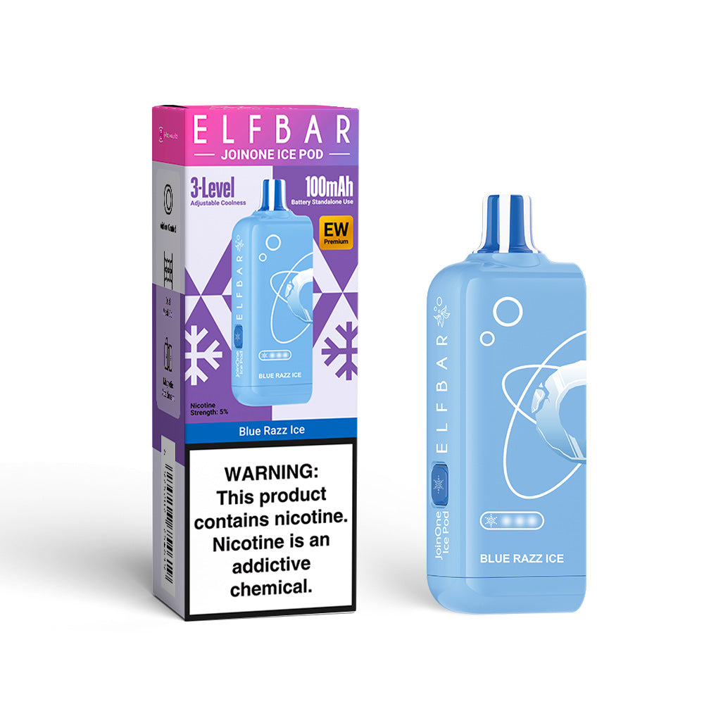 Elf Bar EW16000 Premium Blue Razz Ice Pod Only -  5%