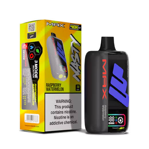 Nasty Max 40k - Raspberry Watermelon 5%