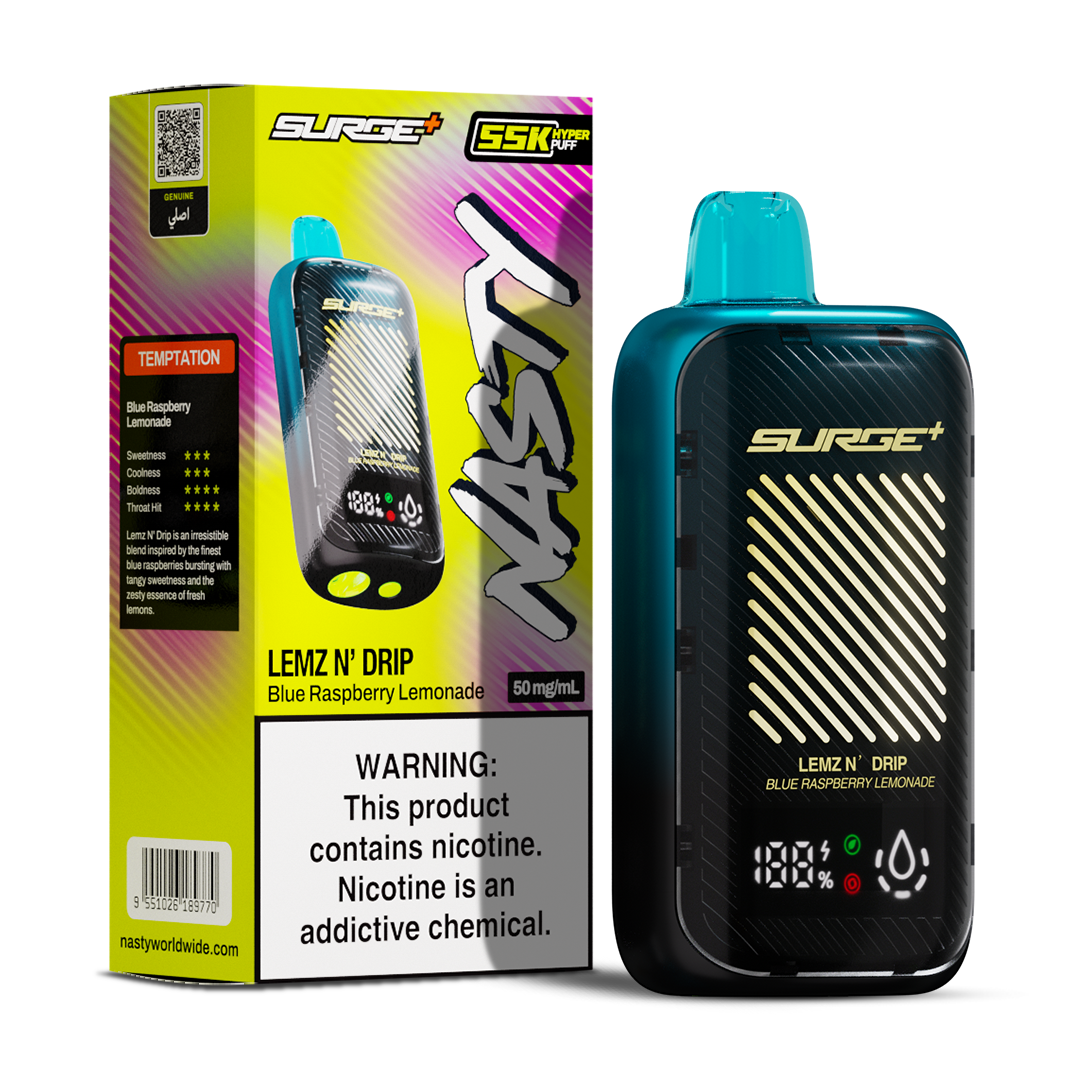 Nasty Surge 55k - Blue Raspberry Lemonade 5%