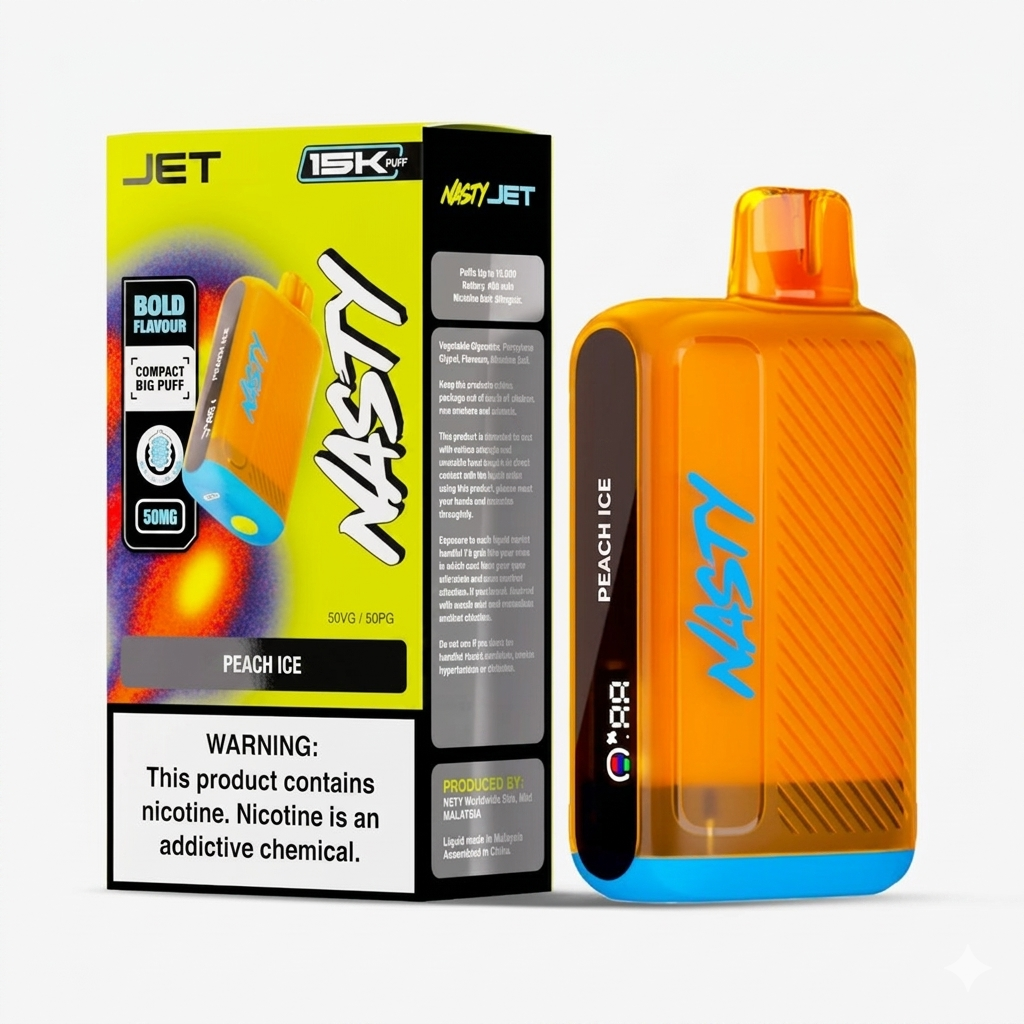 Nasty Jet 15k - Peach Ice 5%