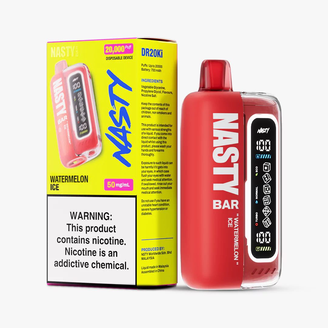 Nasty Bar 20000 puff - Watermelon Ice 5%
