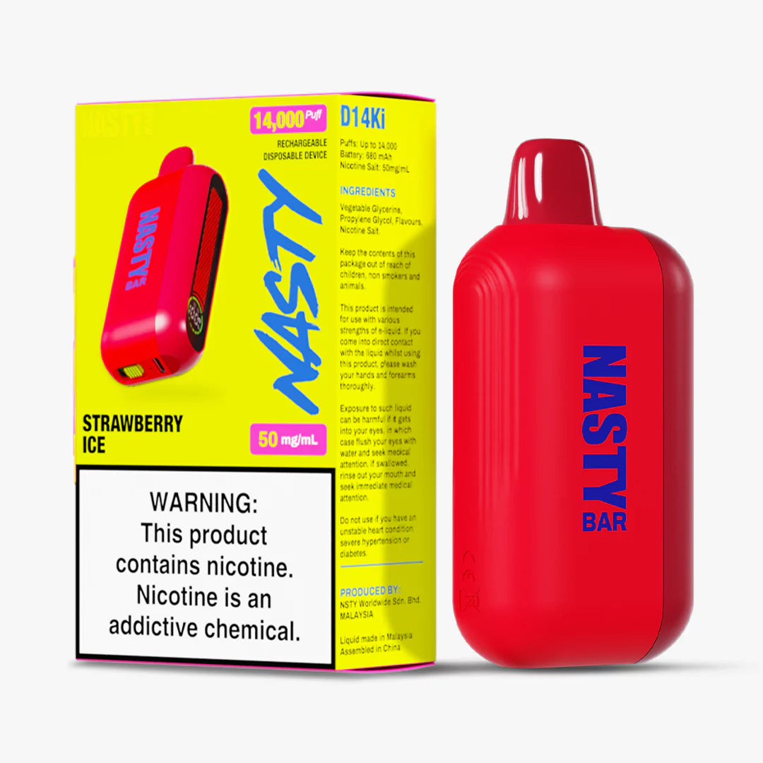 Nasty 14k - Strawberry Ice 5%