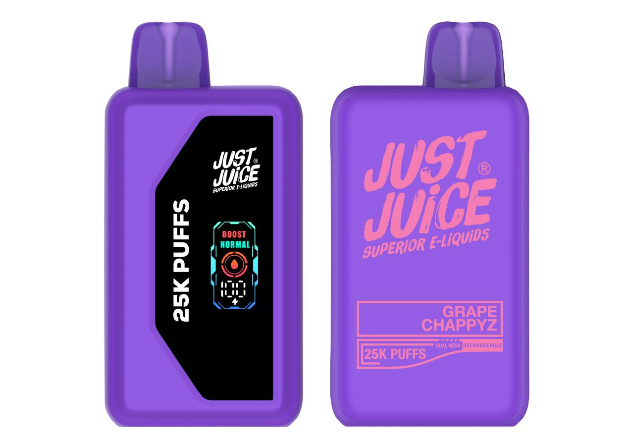 Just Juice 25k Puff Grape Chappys 5%