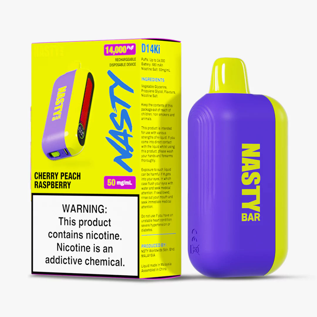 Nasty 14k - Cherry Peach Raspberry 5%