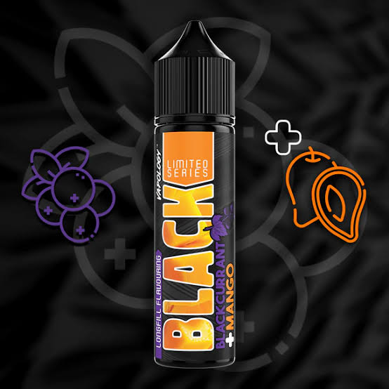 Vapology Salts/MTL Flavour Shot - Blackcurrant Mango 60ml Long Fill