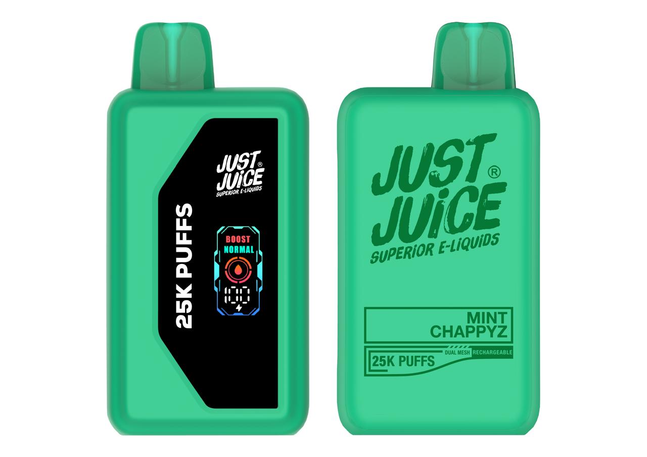 Just Juice 25k Puff Mint Chappys 5%