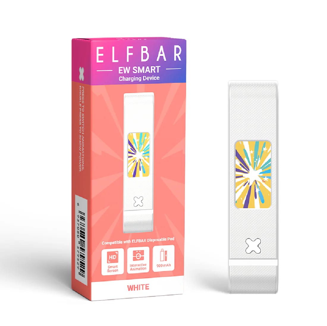 Elf Bar Smart Battery/Charger White