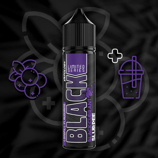 Vapology Salts/MTL Flavour Shot - Blackcurrant Slurpee 60ml Long Fill