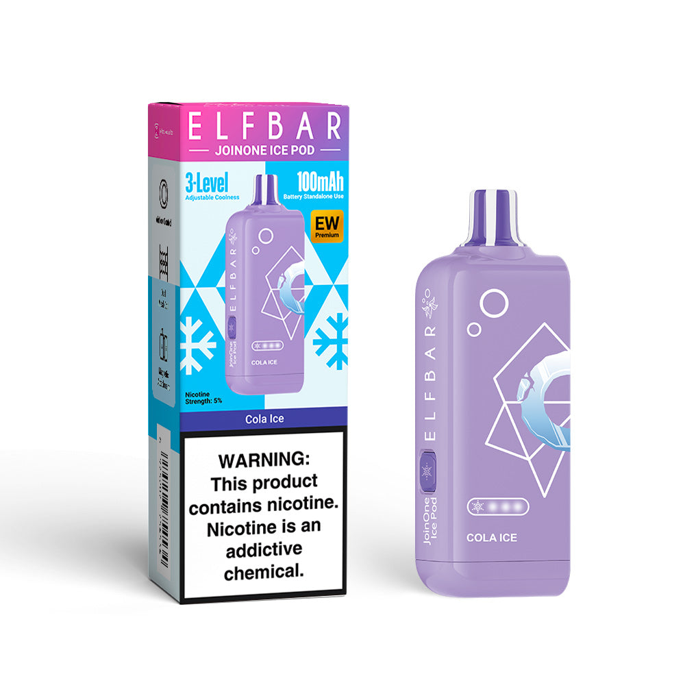 Elf Bar EW16000 Premium Cola Ice Pod Only -  5%