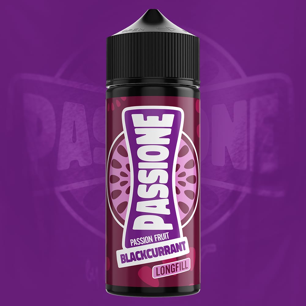 Passione Flavour Shot- Passion Fruit Blackcurrant 120ml Long Fill