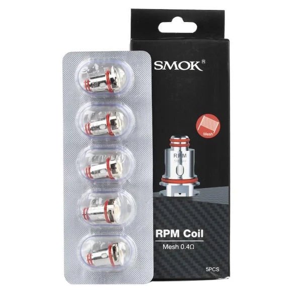 Smok RPM Mesh Coil 0.4ohm from Flavour World SA, single replacement coil for vaporizer or e-cigarette device.