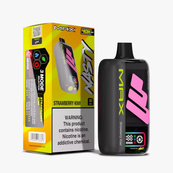 Nasty Max 40k - Strawberry Kiwi 5%