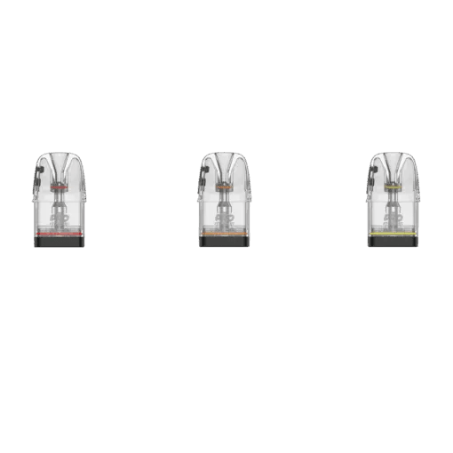 Uwell CALIBURN GPP pod cartridge with black mouthpiece and transparent body for vaping, by Flavour World SA (PTY) LTD.