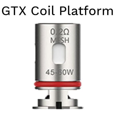 Vaporesso GTX Coil for vaping devices, featuring multiple coil options and compatible with Vaporesso vape tanks and kits.