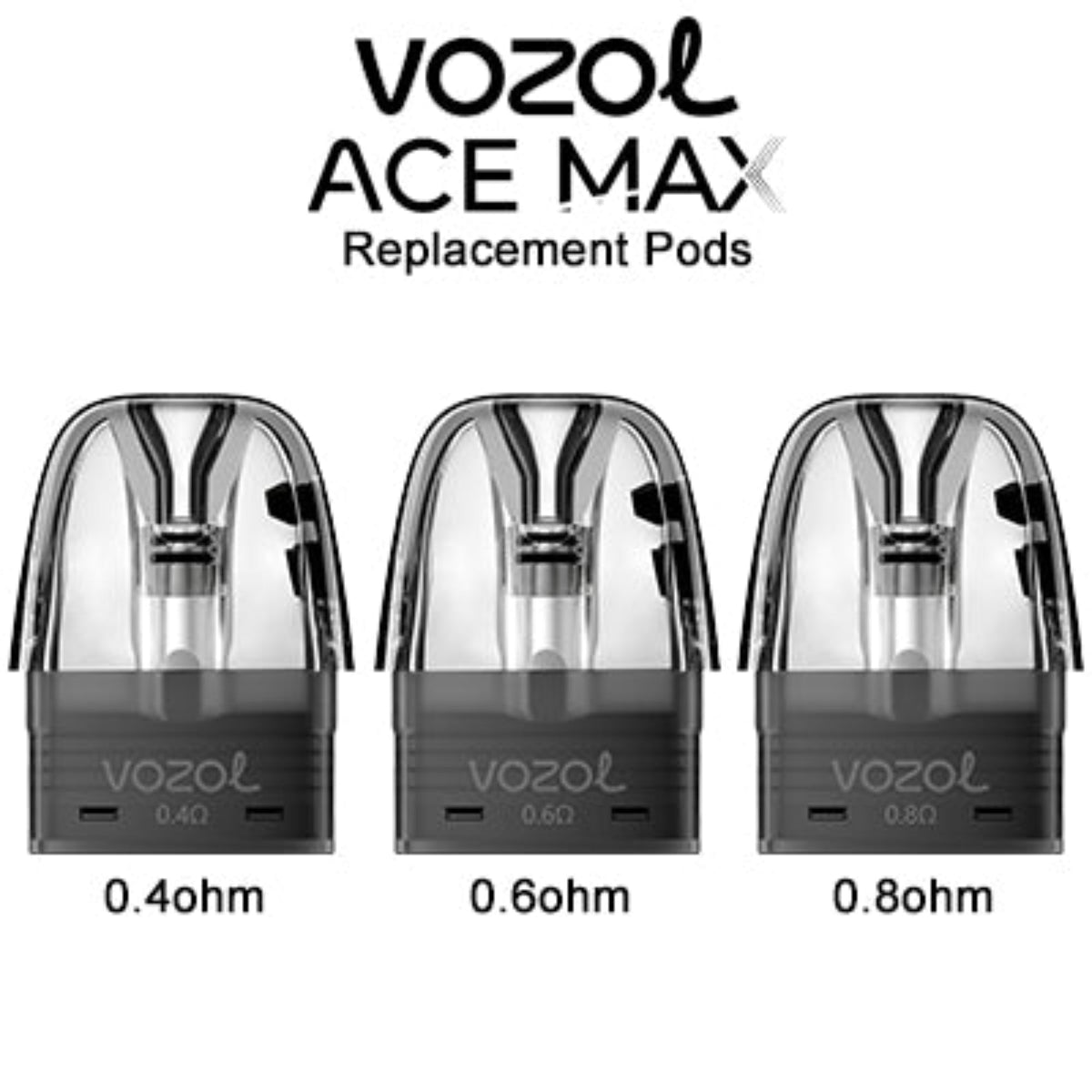 Vozol Ace Max Replacement Pods - Flavour World SA