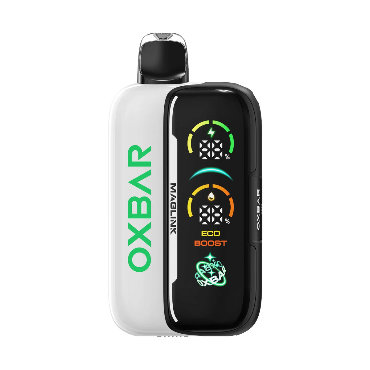Oxbar Maglink 50K Frosted Gum 50mg vape kit in a compact disposable design