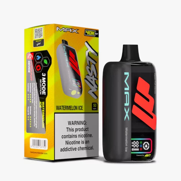 Nasty Max 40k - Watermelon Ice 5%