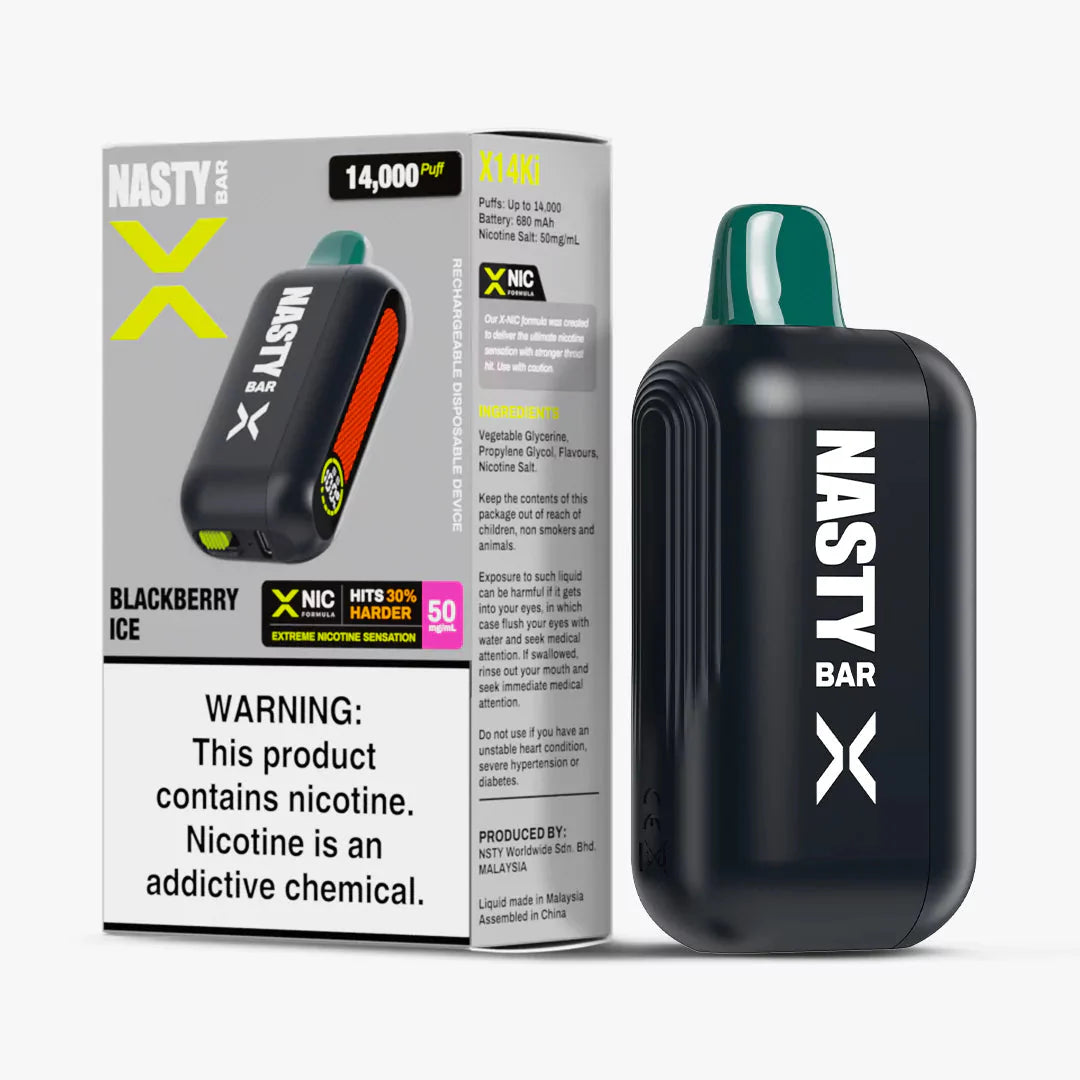 Nasty X 14000 - Blackberry Ice 5%