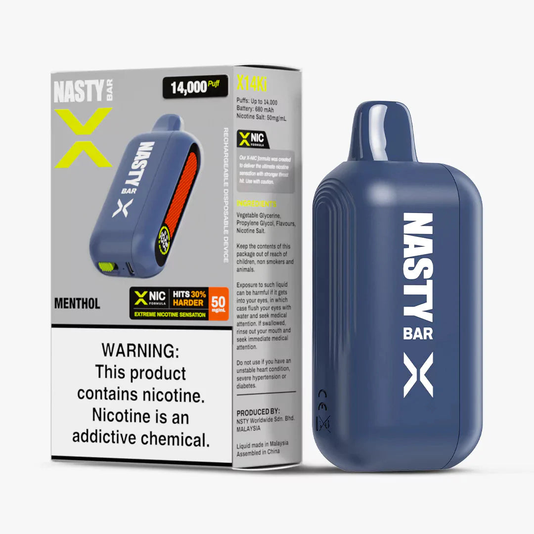 Nasty X 14000 - Menthol Ice 5%