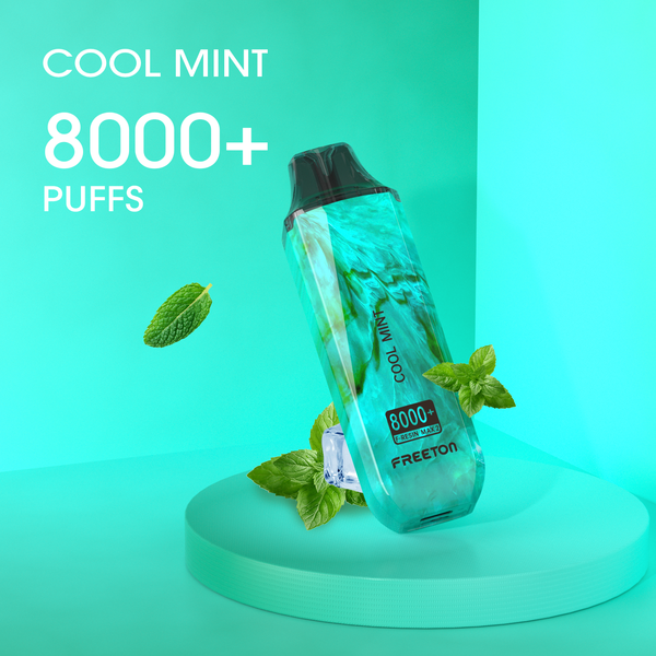 Freeton F Resin 8000+ - Cool Mint Ice