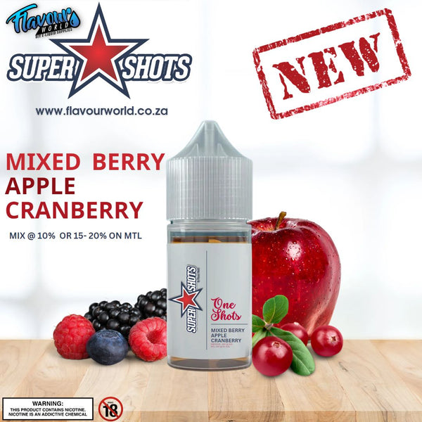 (SS) Mixberry Apple Cranberry Ice One Shot