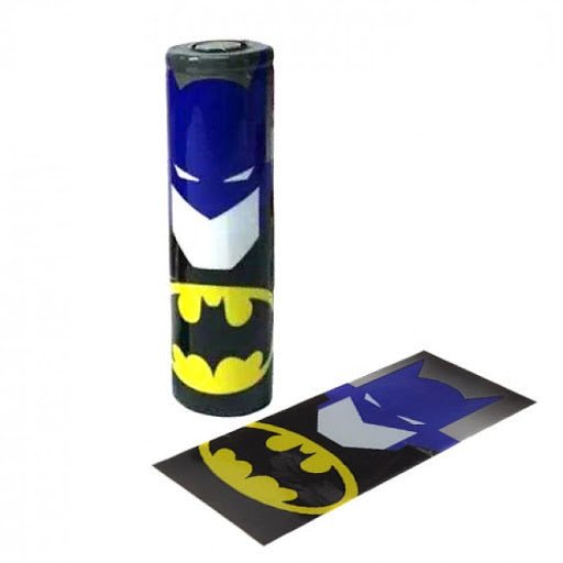 Animated Battery Wraps 18650 by Flavour World SA, colorful protective covers for 18650 batteries with animated design.