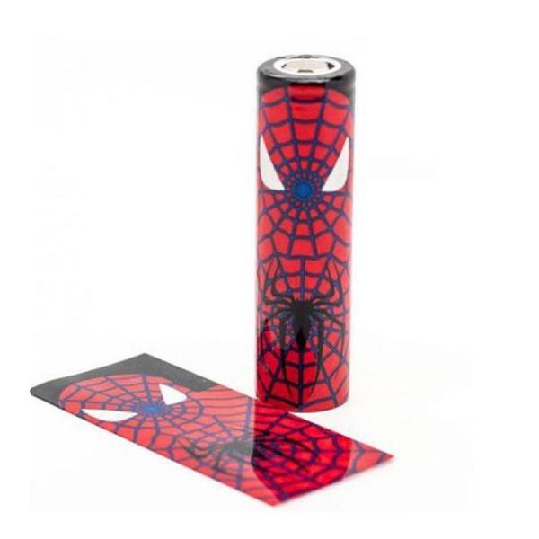 Animated Battery Wraps 18650 by Flavour World SA, colorful protective skins for 18650 batteries with animated designs.