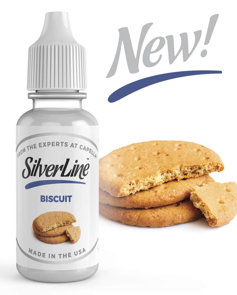 Silverline CAP Biscuit from Flavour World SA, showing a close-up of the biscuit with its textured surface and branding.