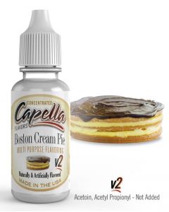 Cap Boston Cream Pie V2 by Flavour World SA featuring a stylish design with embroidered Boston Cream Pie motif.