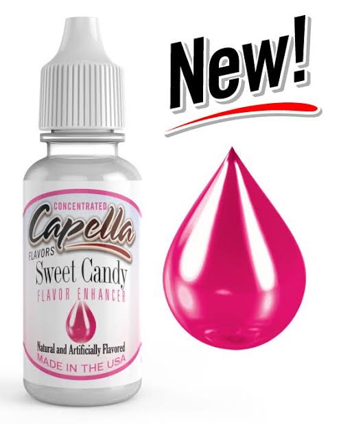 Colorful CAP Sweet Candy by Flavour World SA in a clear jar with vibrant, assorted candies inside.