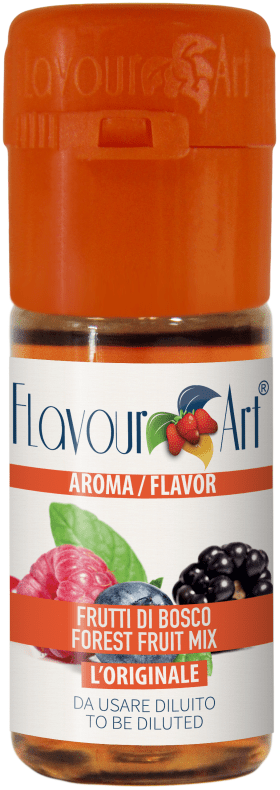 Assorted forest fruit mix by Flavour World SA, featuring colorful berries and dried fruits in a natural snack display.