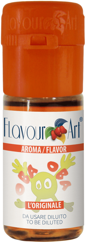 Flavor Art FA Oba Oba flavor concentrate bottle, featuring colorful packaging and product label for culinary use.