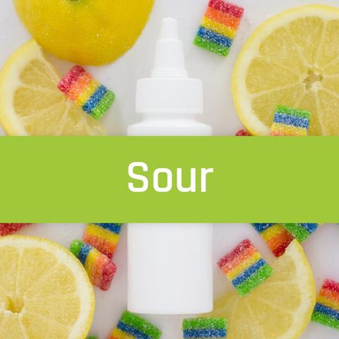 LB Sour candy by Flavour World SA featuring colorful, tangy sour candies in a clear package.