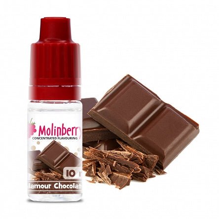 Close-up of MB Glamour Chocolate bar by Flavour World SA, showcasing its smooth, rich milk chocolate surface.