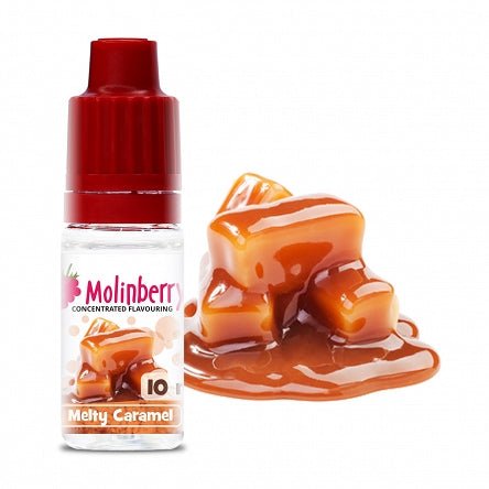 Melty caramel candy from Flavour World SA, showing a close-up of smooth, golden caramel pieces ready to enjoy