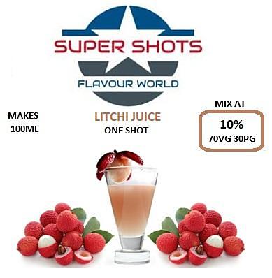 Litchi Juice One Shot-DIY Concentrates – www.flavourworld.co.za