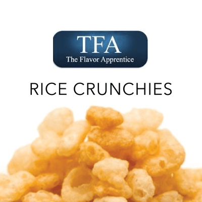 TFA Rice Crunchies flavor concentrate bottle from TFA/TPA Flavour Concentrates on a white background