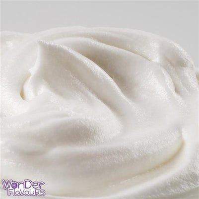Wonder Flavours Cream Custard concentrated flavor in a bottle, showcasing the vibrant label and product details.
